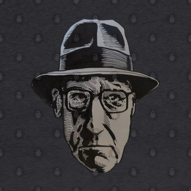 William S.Burroughs (2nd version) by AndersHoberg